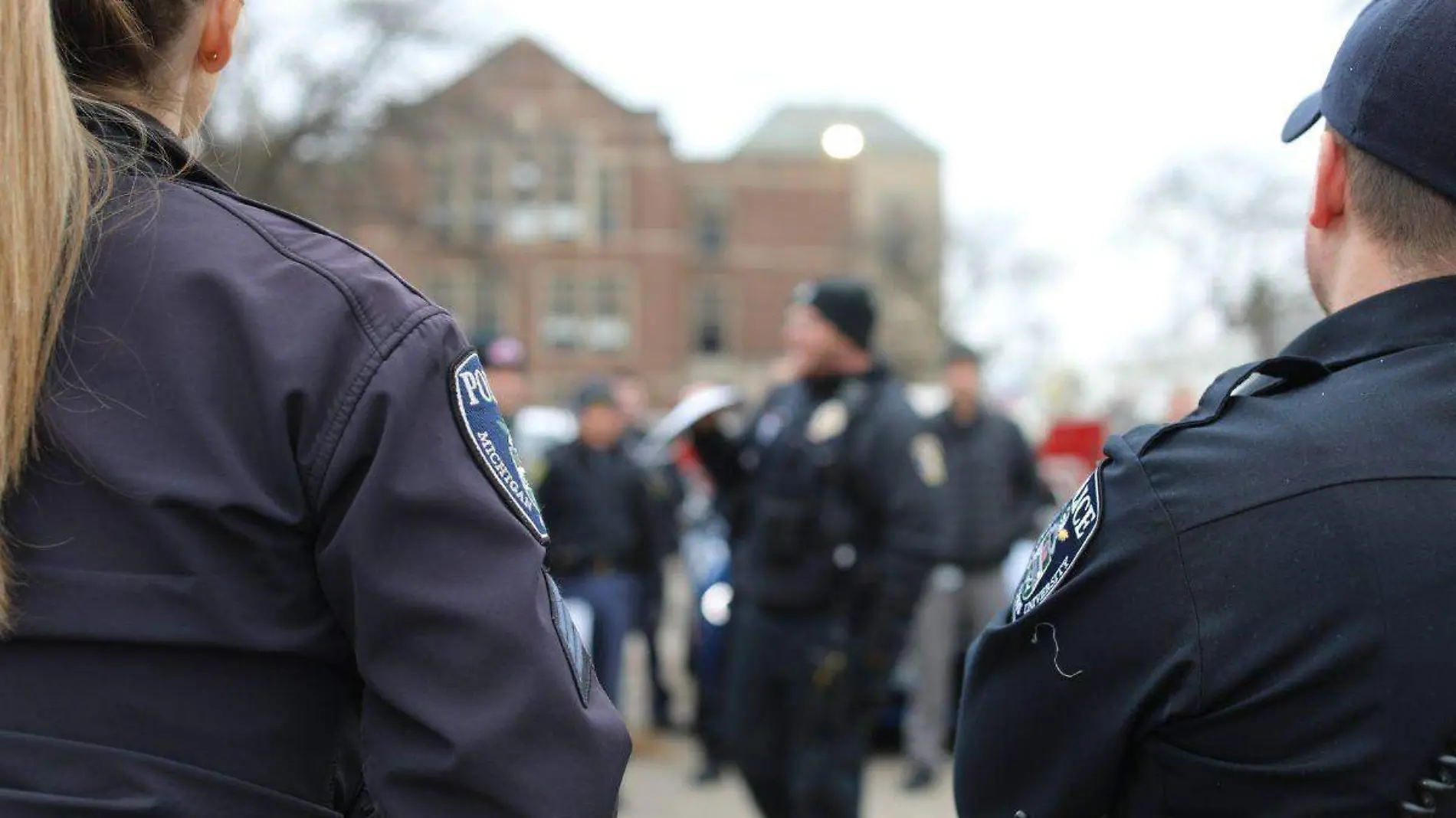 Policías de la Universidad Estatal de Michigan